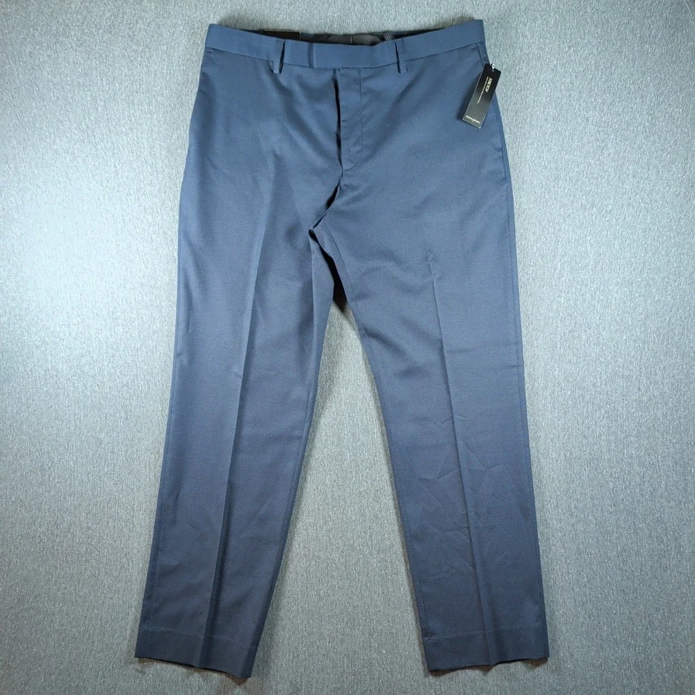 Chino Slim Fit 36x32 Navy Trousers Banana Republic Pants Stretch Corpcore Casual